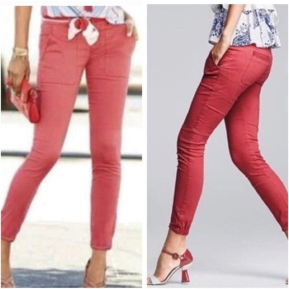 CAbi 5178 Nantucket Hutton Skinny Jogger 8 EUC
